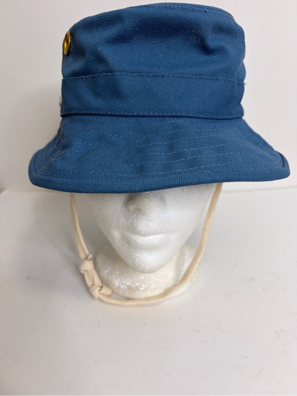 New The Tilley Hat Mens 7 Blue T1 Water Repellent Made in Canada Packable Travel - Picture 2 of 14
